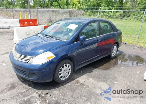 2007 Nissan Versa 1.8S из США, поврежденный, VIN 3N1BC11E27L456176